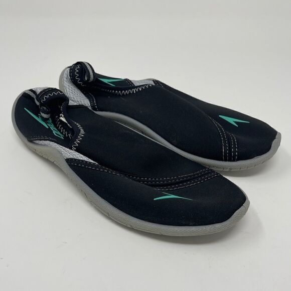 Speedo Surfwalker Pro 3 Water Shoes Black Turquoise Size US 5 - Picture 1 of 7